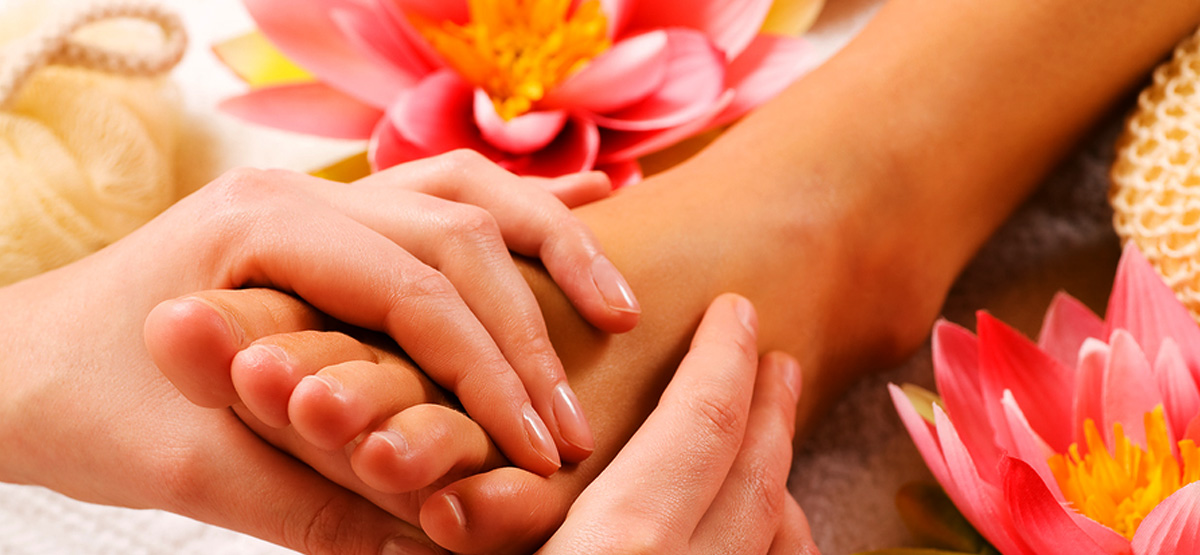 Image of the foot massage